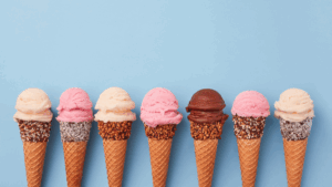 ice cream flavors